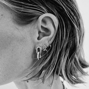 Anine Bing Gold Bar Earring